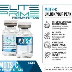 Elite Prime Premium Peptides - MOTS-C 5mg