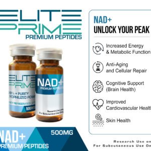 Elite Prime Premium Peptides - NAD+ 500mg