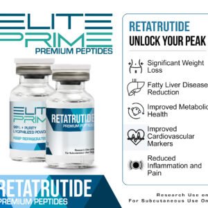 Elite Prime Premium Peptides - RETATRUTIDE 20mg